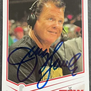 Jerry The King Lawler Signed Autographed 2013 Topps WWE Base Card Beckett Coa