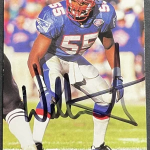 Willie Mcginest Signed Autographed 1995 Classic Base Card Patroits Beckett Coa