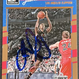 Jamal Crawford Signed Autographed 2016-2017 Donruss Base Card Clippers Beckett