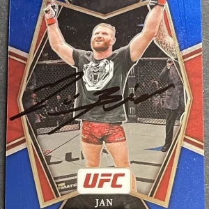Jan Blachowicz Signed Auto 2022 Select UFC Base Card Beckett Coa