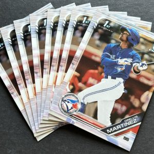 LOT OF 8 Orelvis Martinez 2019 Bowman Chrome #BCP-69 1st Toronto Blue Jays