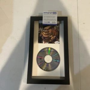 WARRANT SIGNED AUTOGRAPH FRAMED CD DISPLAY ACOA DIRTY ROTTEN FILTHY STINKING RIC
