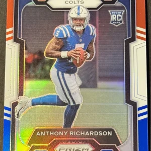 2023 Panini Prizm Anthony Richardson Red White Blue Prizm Rookie RC #343 Colts