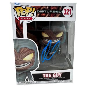 David Draiman Signed DISTURBED The Guy Funko Pop Rocks 321 Autograph Beckett COA