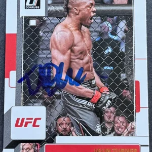 Jalin Turner Signed 2023 Donruss UFC Base Card Beckett COA