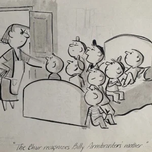 STAN BERENSTAIN SIGNED VINTAGE ORIGINAL ARTWORK         BERENSTAIN BEARS CREATOR