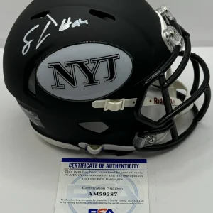Solomon Thomas Signed Autographed Custom New York Jets Mini Helmet PSA/DNA