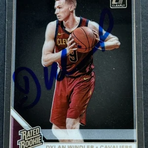 Dylan Windler Signed Auto 2019-2020 Donruss Clearly Rookie Card Beckett COA