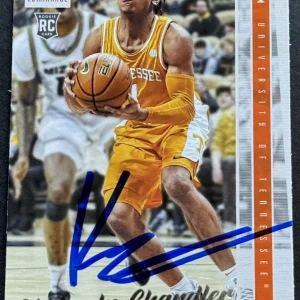 Kennedy Chandler Signed Auto 2022-2023 Chronicles  Rookie Card Beckett COA