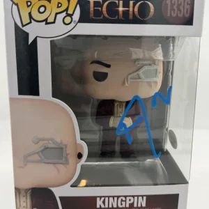 Vincent D'Onofrio "Echo" AUTOGRAPH Signed 'Kingpin' 1336 Funko Pop Figure ACOA