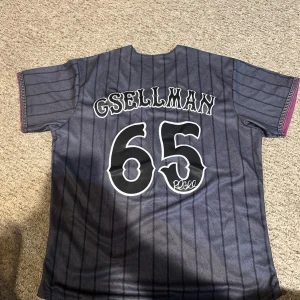NEW YORK METS- ROBERT GSELLMAN SIGNED AUTOGRAPH JERSEY COA CITY CONNECT NYC