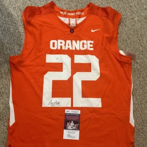 SYRACUSE ORANGE- GARY GAIT SIGNED AUTOGRAPH LACROSSE JERSEY JSA COA CUSE LAX