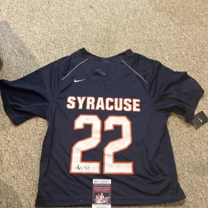 SYRACUSE ORANGE- GARY GAIT SIGNED AUTOGRAPH LACROSSE JERSEY JSA COA CUSE LAX