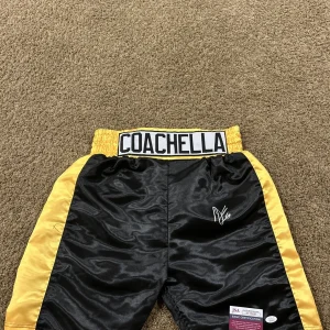 SEBASTIAN FUNDORA SIGNED AUTOGRAPH BOXING TRUNKS SHORTS JSA COA BOXER CHAMP