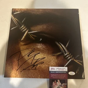 POST MALONE SIGNED AUTOGRAPH VINYL ALBUM JSA COA BEERBONGS & BENTLEYS RECORD