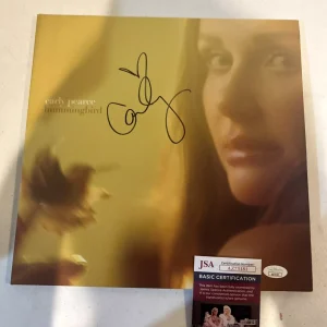 CARLY PEARCE SIGNED AUTOGRAPH VINYL ALBUM JSA COA HUMMINGBIRD RECORD COUNTRY