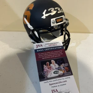 SYRACUSE ORANGE- FRAN BROWN SIGNED AUTOGRAPH MINI HELMET JSA COA CUSE FOOTBALL