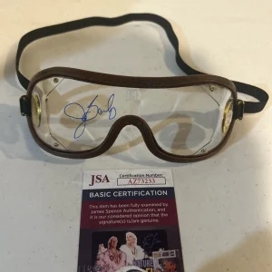 JERRY BAILEY SIGNED AUTOGRAPH HORSE RACING GOGGLES JSA COA JOCKEY HOF