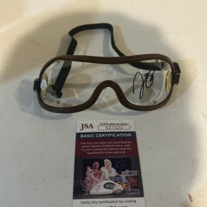 IRAD ORTIZ JR SIGNED AUTOGRAPH HORSE RACING GOGGLES JSA COA JOCKEY SARATOGA