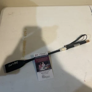 TODD PLETCHER SIGNED AUTOGRAPH HORSE RACING CROP WHIP JSA COA TRAINER