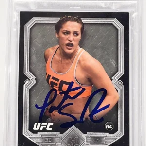 Tatiana Suarez Signed 2017 Topps Museum Collection Rookie Card UFC PSA/DNA Slab