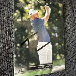 Taylor Gooch Signed Pga Tour Golf Card Autographed LIV