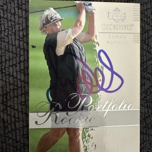 Laura Davies Signed LPGA Tour Golf Card Autographed