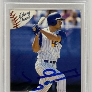 Johnny Damon Signed Auto 1994 Action Packed Rookie Card PSA/DNA Slabbed Royals