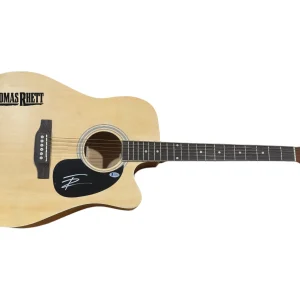 Thomas Rhett Signed Autograph Acoustic Guitar Full Size Country Star Beckett COA
