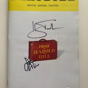 HUGH JACKMAN + SUTTON FOSTER HAND SIGNED NYC PLAYBILL    THE MUSIC MAN       JSA