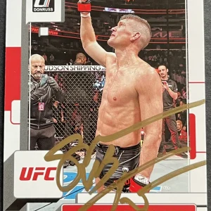 Stephen Thompson Signed 2023 Donruss UFC Fighter Auto On Card Beckett Coa