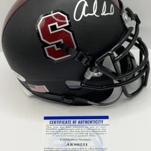 Andrew Luck Signed Autographed Stanford Cardinal Mini Helmet PSA/DNA COA