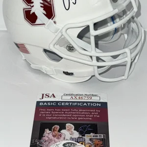 Andrew Luck Signed Autographed Stanford Cardinal Mini Helmet JSA COA