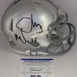 Chris Ward Signed Autographed Ohio State Buckeyes Mini Helmet PSA/DNA COA