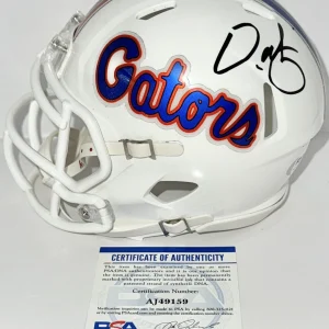 Urban Meyer Signed Autographed Florida Gators Mini Helmet JSA COA