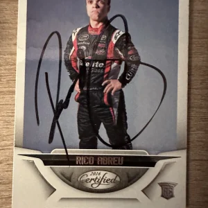 Rico Abreu Signed Trading Card Autographed High Limit Racing Sprint Cars