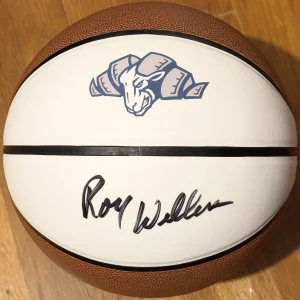 Roy Williams Signed Autographed North Carolina Tar Heels Logo Basketball PSA/DNA