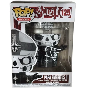Tobias Forge Signed Ghost Papa Emeritus II Funko Pop Figure Autograph BAS COA