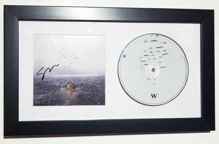 Shawn Mendes REAL hand SIGNED Wonder CD Framed Display #2 COA Autographed