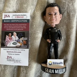 Xavier Musketeers Sean Miller Signed BOBBLEHEAD 2025 JSA Authentication COA SGA
