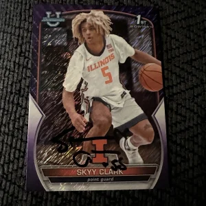 Skyy Clark Signed In Person Trading Card Autographed Rookie RC UCLA Illinois