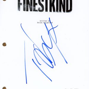 Toby Wallace “Finestkind” Signed Autograph Full Movie Script Screenplay ACOA COA