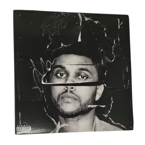 The Weeknd Signed Beauty Behind The Madness Vinyl Record Album LP Beckett COA