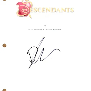 Dove Cameron “Descendants” Signed Autograph Disney Movie Script Screenplay ACOA