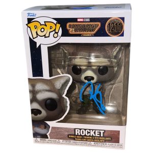 Bradley Cooper Guardians of The Galaxy Signed Autograph Rocket Funko Pop Beckett