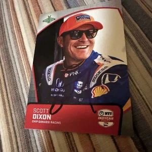 2025 Parkside Indy Car Trading Card Indianapolis 500 Signed Scott Dixon