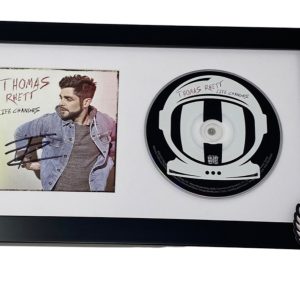 Thomas Rhett "Life Changes" Signed Autograph CD Framed Display Beckett COA