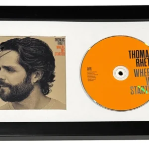 Thomas Rhett Signed Autograph Where We Started CD Framed Display Beckett COA