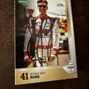2025 Parkside First Edition Indy Car Trading Card 500 Sting Ray Robb Signed