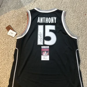 SYRACUSE ORANGE- CARMELO ANTHONY SIGNED AUTOGRAPH AUTHENTIC JERSEY JSA COA HOF
